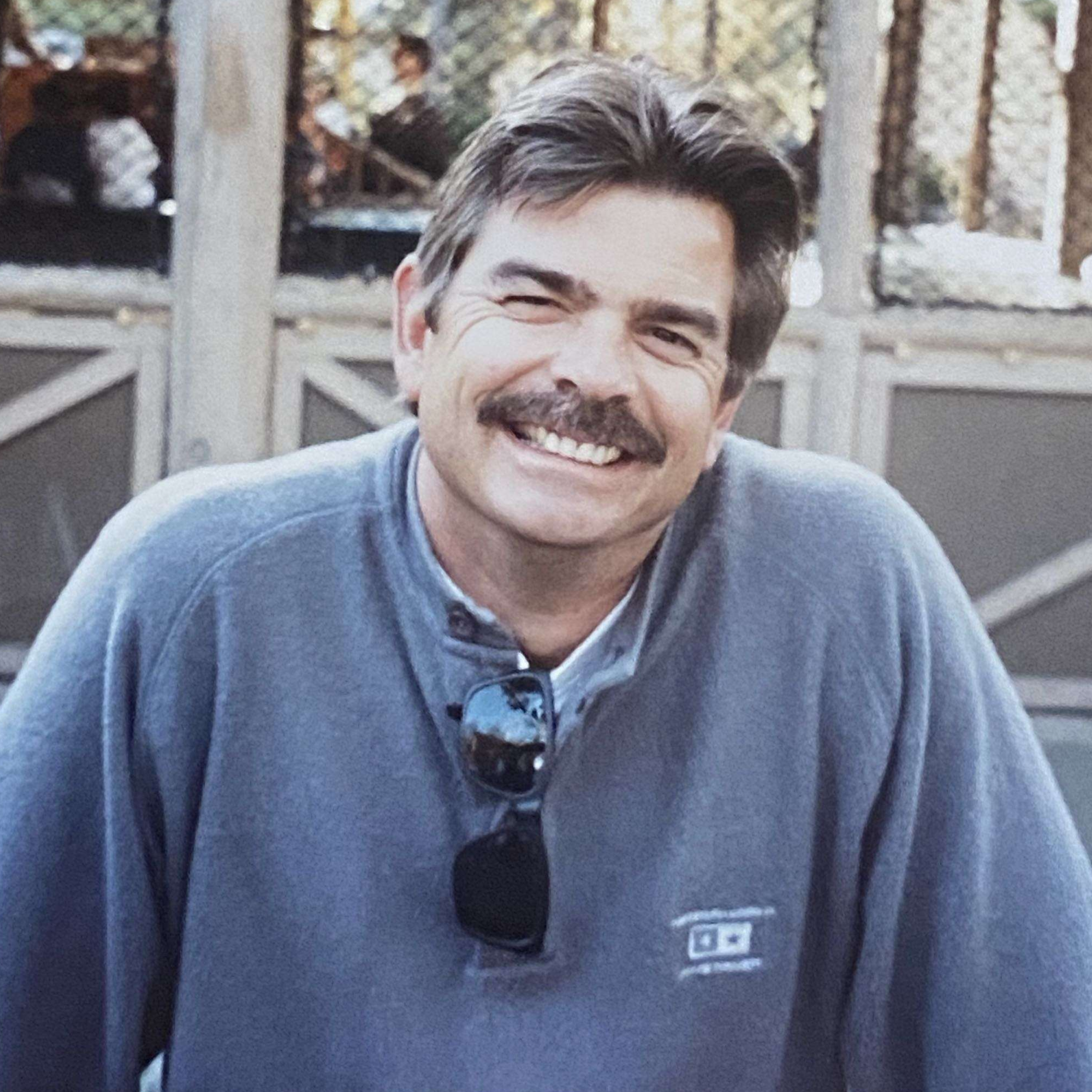 Rick smiling outdoors
